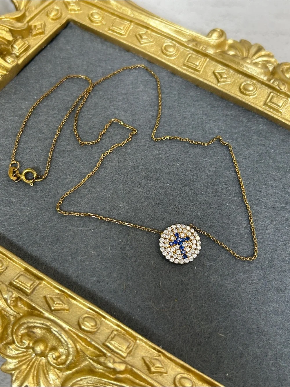 925 Sterling Silver elegant gold